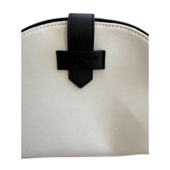 DIPTYQUE Cream Black Cosmetic Travel Zip Makeup Bag - Picture 3 of 5